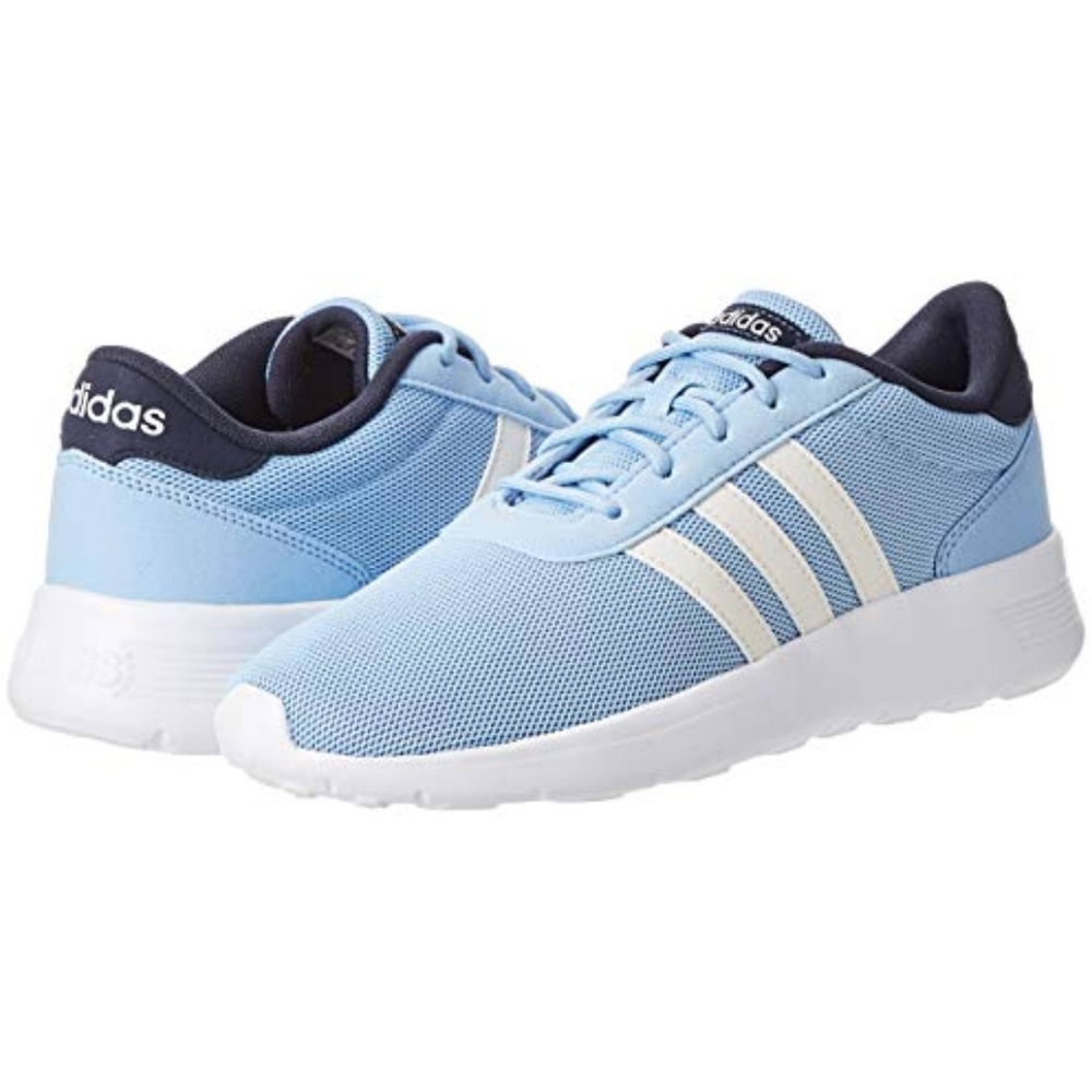 Adidas Cloudfoam Lite Racer Three Stripe Lace Up Running Sneaker Shoe